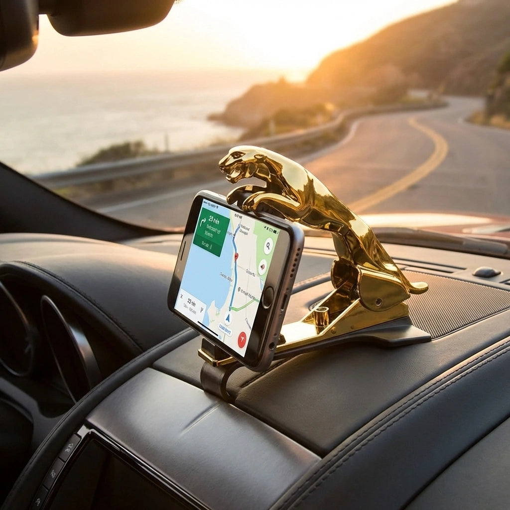 Jaguar Design Hud Car Mobile Phone Holder