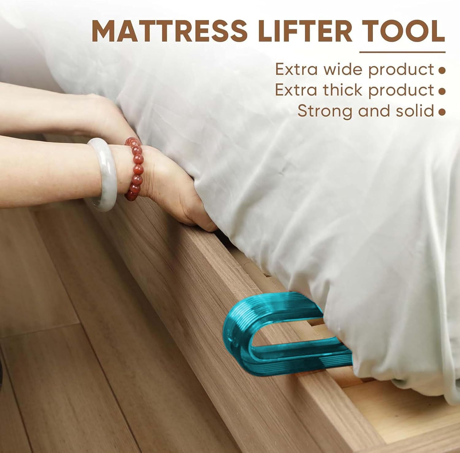 Mattress Lifter & Bedsheet Tucker Tool (Set of 2)