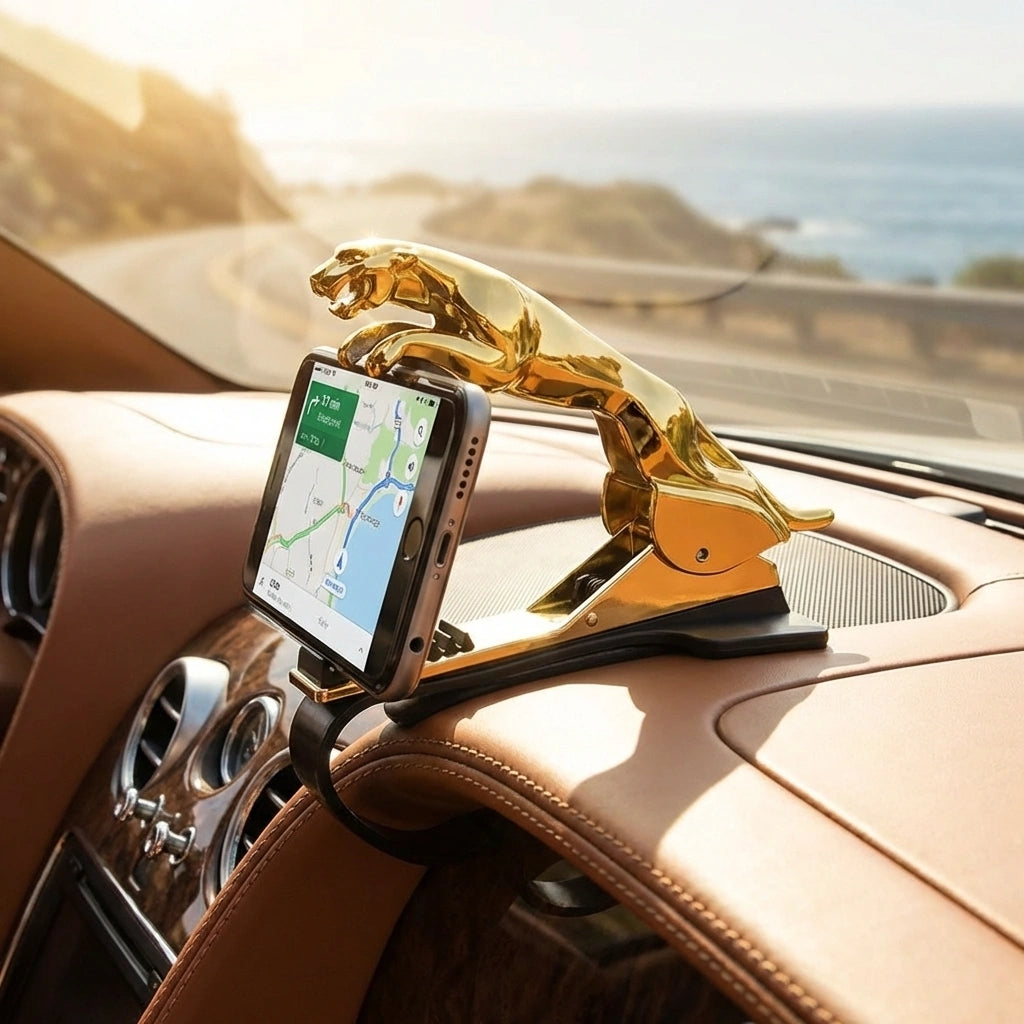 Jaguar Design Hud Car Mobile Phone Holder