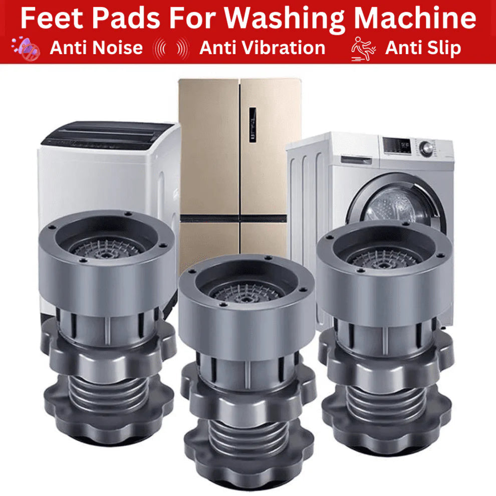Washing Machine Adjustable Height Footpads (Set Of 4)