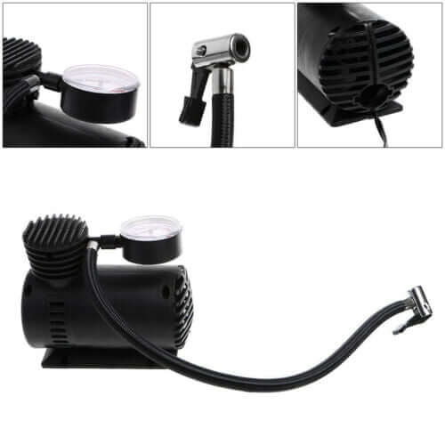 12v Portable Air Compressor For Car Tire Air Pump Inflator - Portable Mini Air Compressor 2.0 Portable Mini Air Compressor 2.0 (300psi)