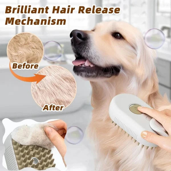 3 in 1 Pet Grooming Brush | Pet Grooming dog Brush Comb Cat Hair Brush Remover Pets Accessories 3 in 1 Pet Grooming Brush Zaavio®
