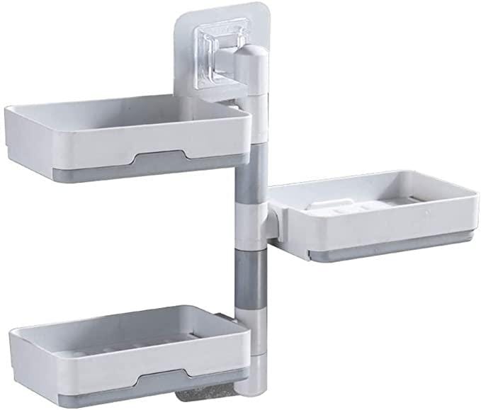 3 Layer Soap Dish Holder For Bathroom Shower And Kitchen 3 Layer Soap Dish Holder For Bathroom Shower And Kitchen