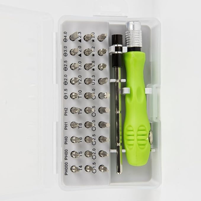 32 in 1 Interchangeble Multipurpose Mini Screwdriver Set Magnetic Slot Wrench Bits Repair Tools Kit Building & Hardware 32 in 1 Interchangeble Multipurpose Mini Screwdriver Set Magnetic Slot Wrench Bits Repair Tools Kit