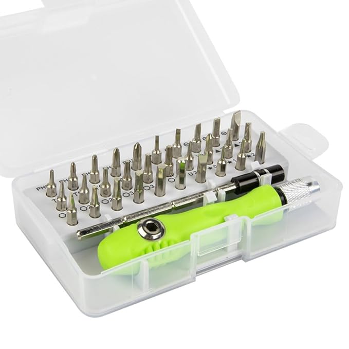 32 in 1 Interchangeble Multipurpose Mini Screwdriver Set Magnetic Slot Wrench Bits Repair Tools Kit Building & Hardware 32 in 1 Interchangeble Multipurpose Mini Screwdriver Set Magnetic Slot Wrench Bits Repair Tools Kit