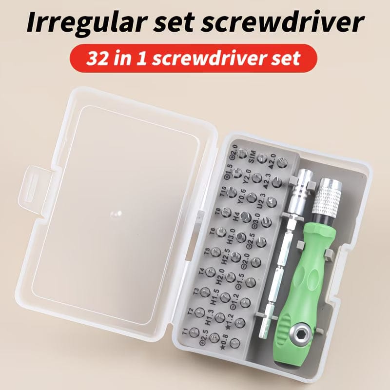 32-in-1 Precision Screwdriver Kit | Screwdriver Set Electric Precision Mini Magnetic Screw Driver Bits Kit Building & Hardware 32-in-1 Precision Screwdriver Kit