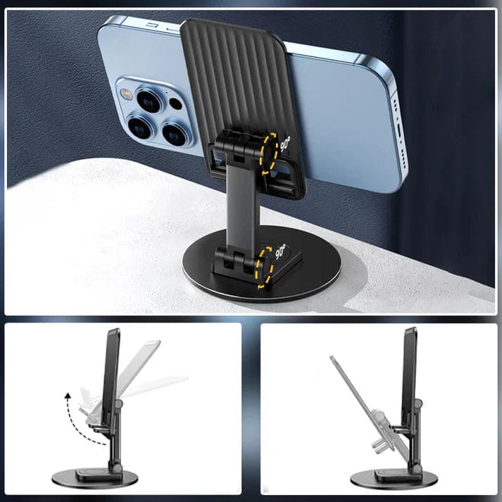 360° Rotating Aluminum Mobile Stand and Tablet 360° Rotating Aluminum Mobile Stand and Tablet