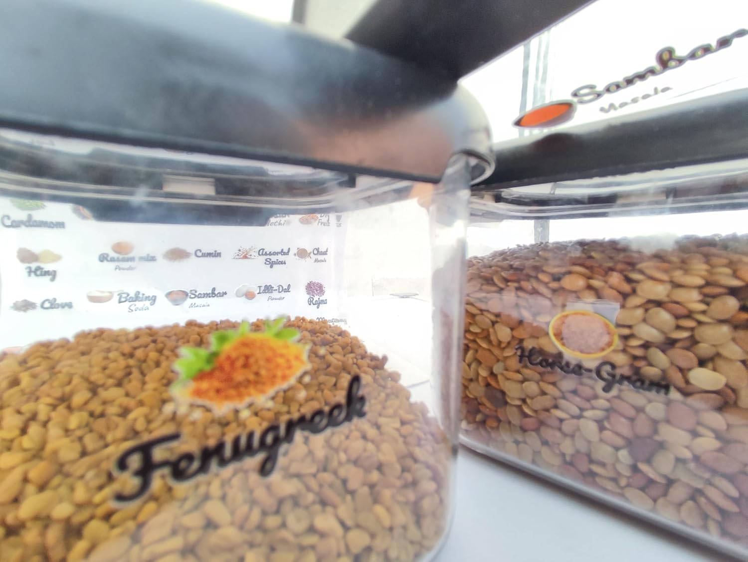 3D Kitchen Label Stickers (Set of 60 Stickers) 3D Kitchen Label Stickers (Set of 60 Stickers)