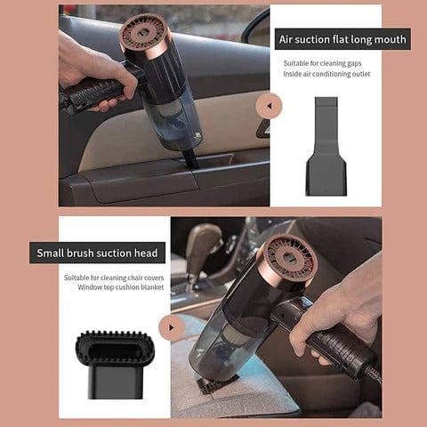4-in-1 Strong Suction Vacuum Cleaner | Car Automobile Mini Handheld Cleaning Powerful 4-in-1 Strong Suction Vacuum Cleaner