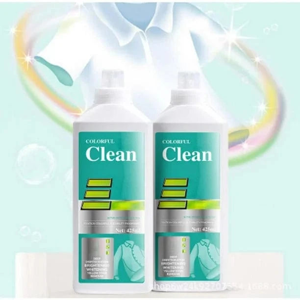 8 In 1 Colour Bleach Stain Remover (Set of 2) | Stain Remover For Clothes Removal Products Oil Stain Laundry Bleach Clean 8 in 1 Colour Bleach Stain Remover (Set of 2)