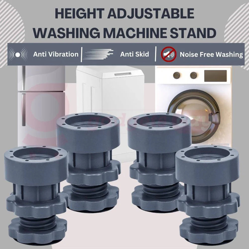 Washing Machine Adjustable Height Footpads (Set Of 4)