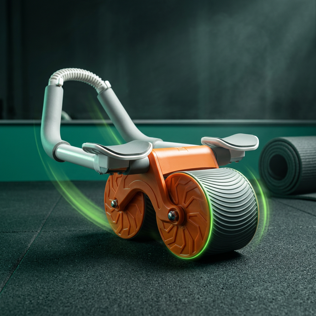 Abs Roller Wheel Workout Automatic Rebound