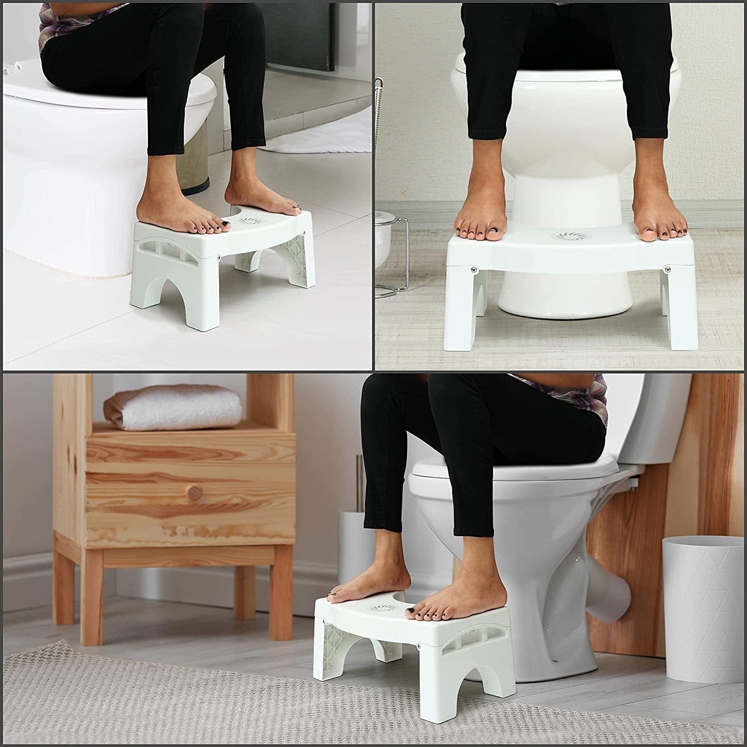 Accessories Of Bathroom Toilet Seat Western Plastic Bathroom Stool - Relezy™️ Relezy™️ Zaavio®