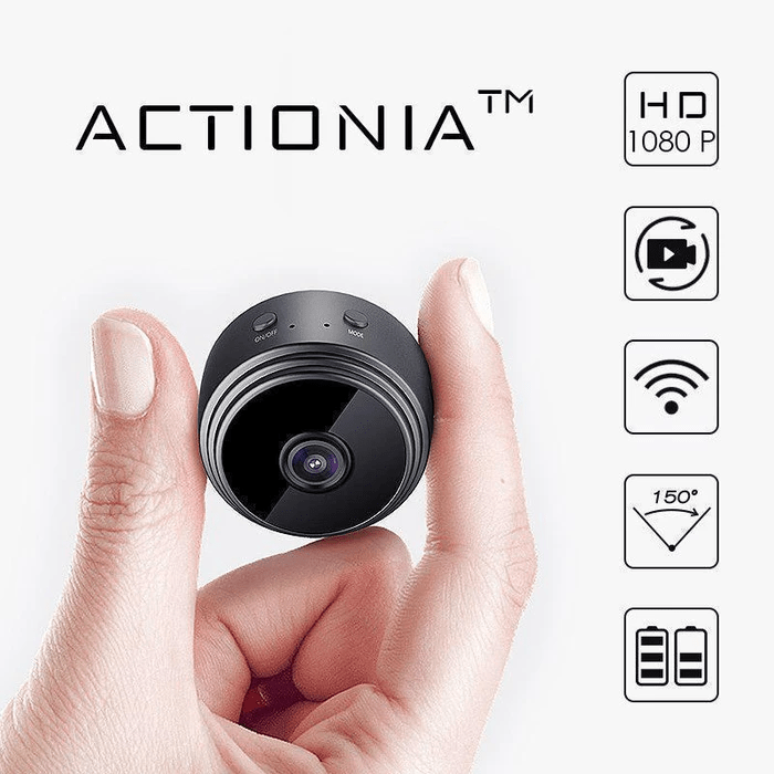Actionia™ | Spy Mini Camera Vlog Night Vision Video Recorder Actionia™ Zaavio®