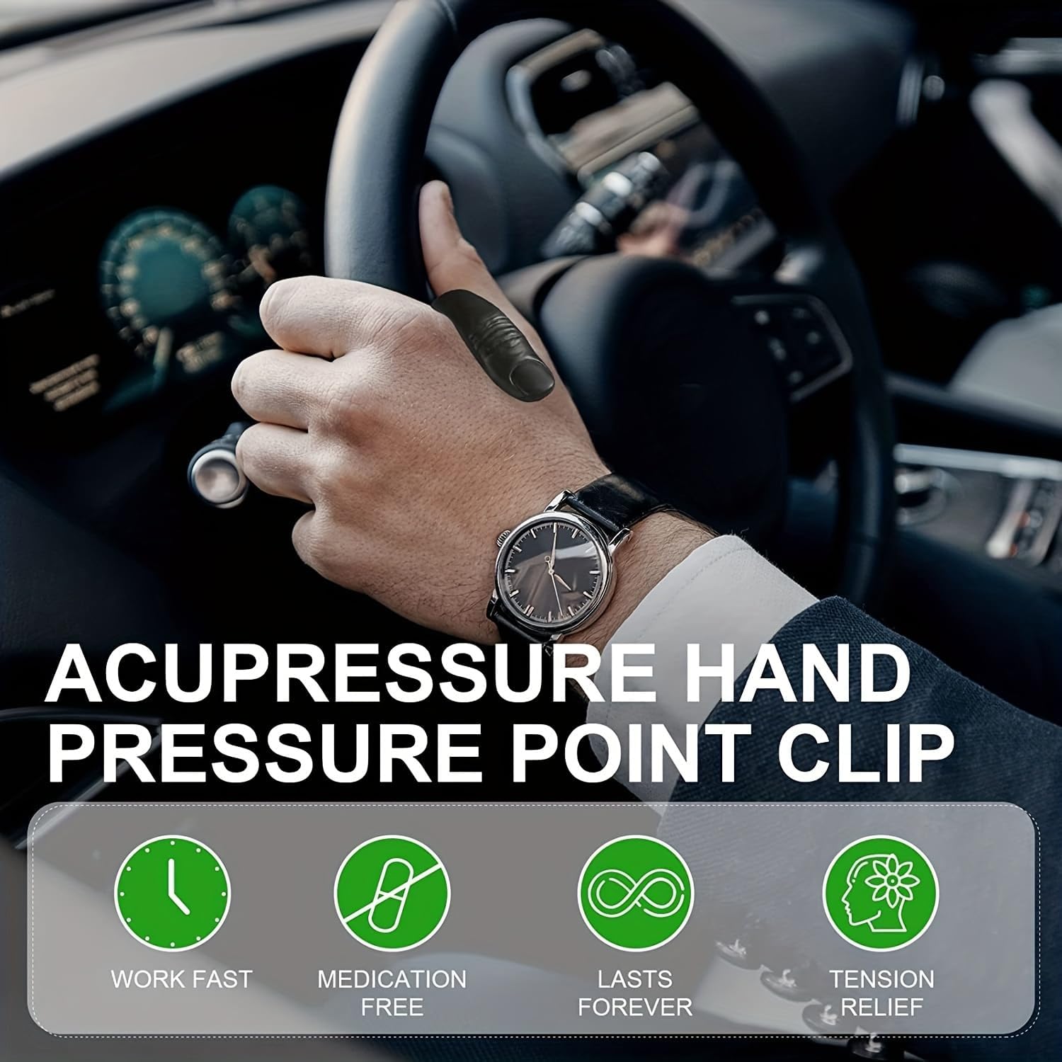 Acupressure Point Clip Sugar Control LI4 Acupressure Point Clip