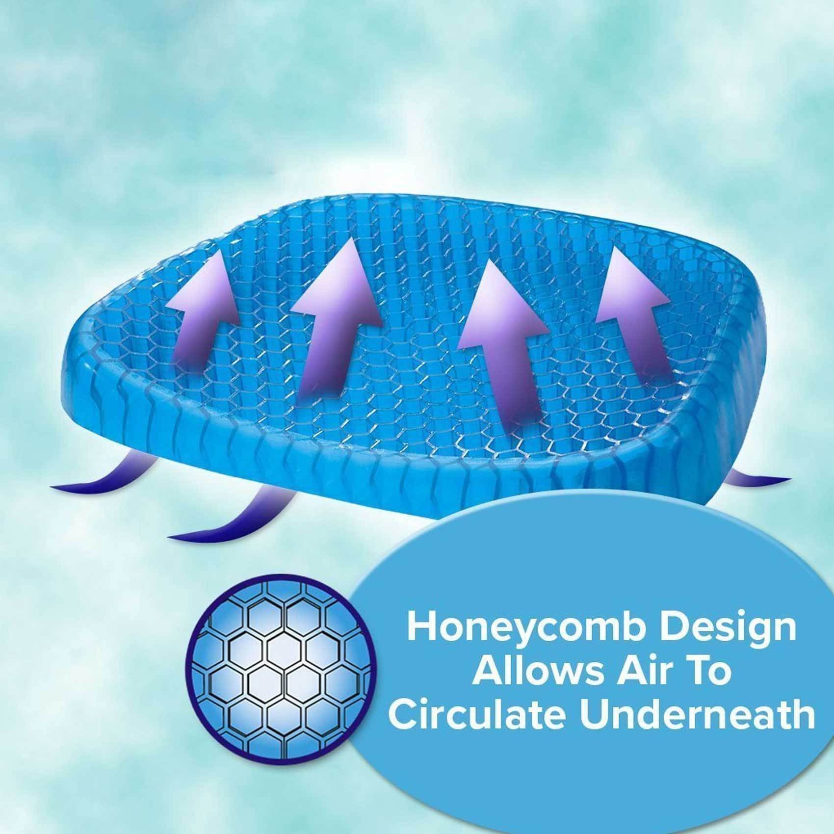 Aeriosit™ | Orthopedic Gel Seat Cushion Chair Lumbar Support Aeriosit™ Silicone Gel Cushion Zaavio.co®