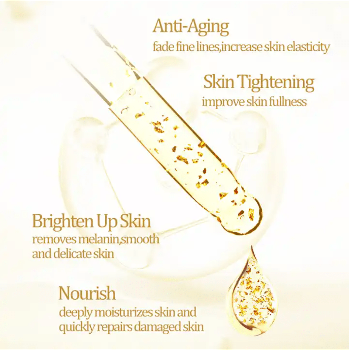 Anti Ageing Serum Dark Circles Anti Wrinkle Oil Under Eye Serum - Anti-aging Eye Serum (Set of 2) Anti-aging Eye Serum 24K Gold Serum (Set of 2)