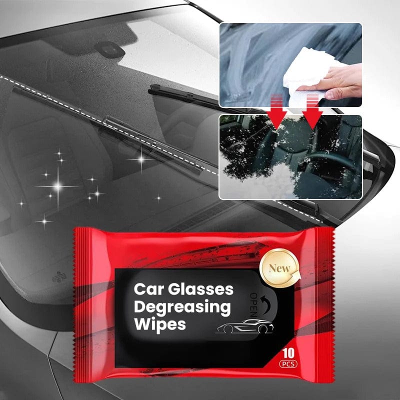 Anti-fog Car Glass Cleaning Wipes (Pack of 2) | Wash Car Windows Windshield Automobile glass Windshield Cleaning Wipes Anti-fog Car Glass Cleaning Wipes (Pack of 2) Zaavio®