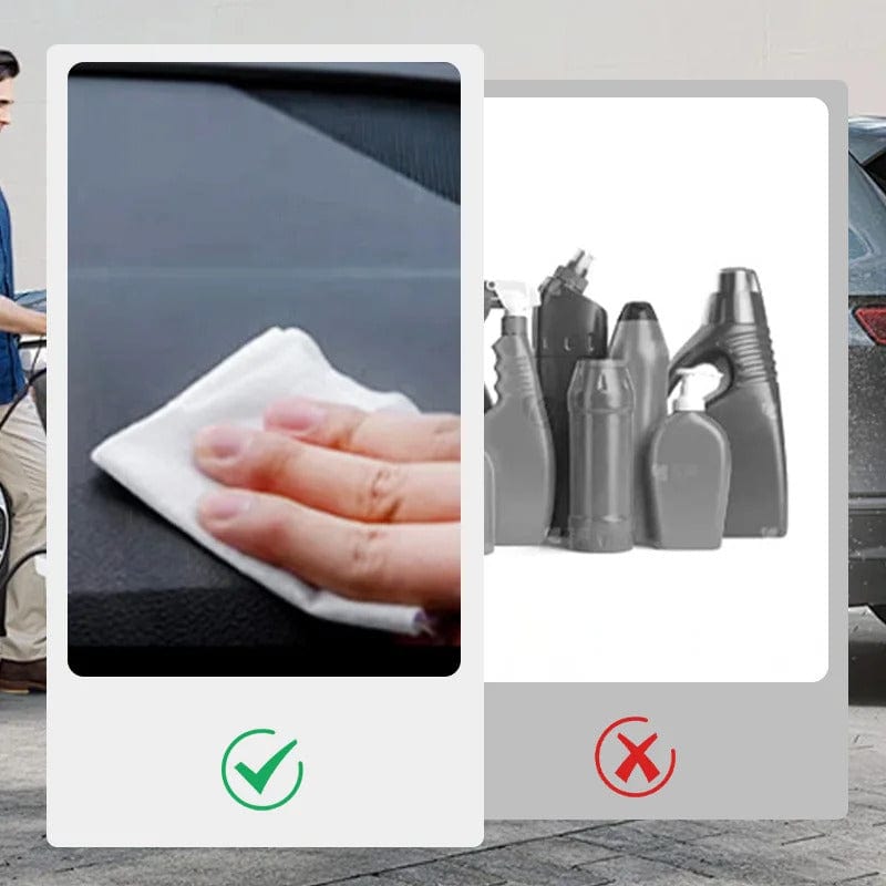 Anti-fog Car Glass Cleaning Wipes (Pack of 2) | Wash Car Windows Windshield Automobile glass Windshield Cleaning Wipes Anti-fog Car Glass Cleaning Wipes (Pack of 2) Zaavio®