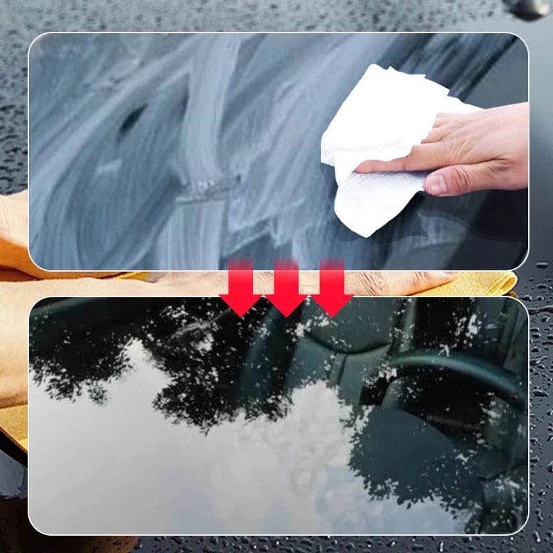 Anti-fog Car Glass Cleaning Wipes (Pack of 2) | Wash Car Windows Windshield Automobile glass Windshield Cleaning Wipes Anti-fog Car Glass Cleaning Wipes (Pack of 2) Zaavio®