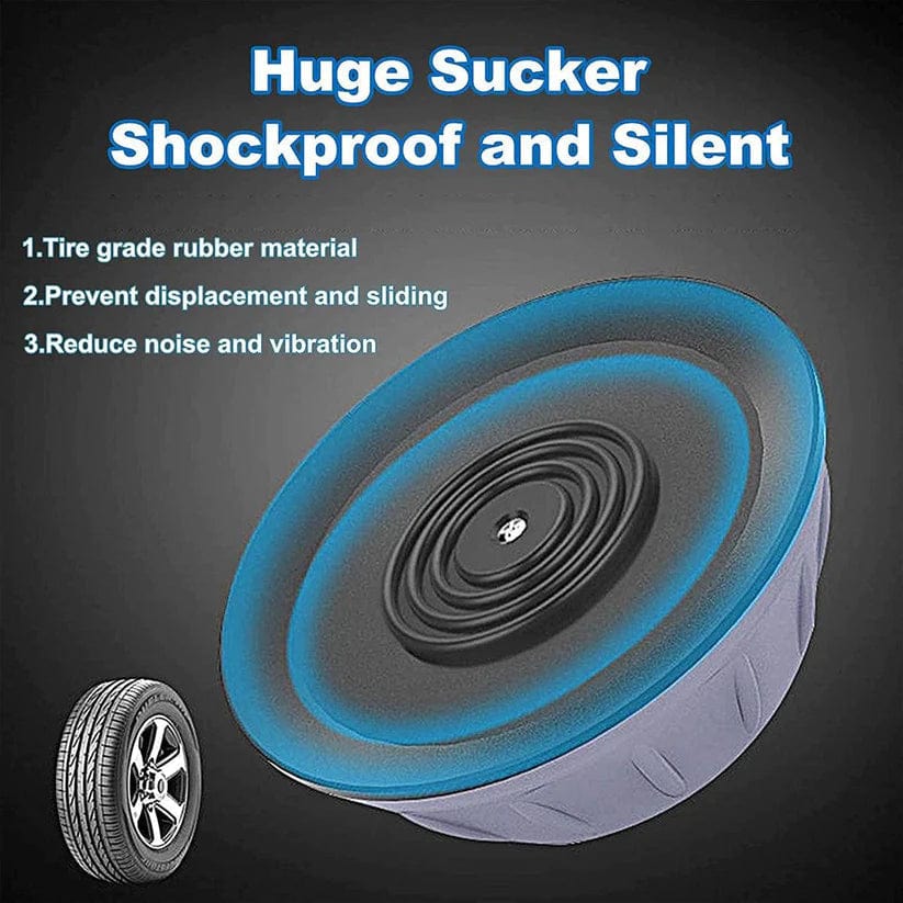 Anti Vibration Pads for Washing Machine Rubber Pads - Stablezy™ Large-Pack of 4 Stablezy™ (Pack of 4) Zaavio®