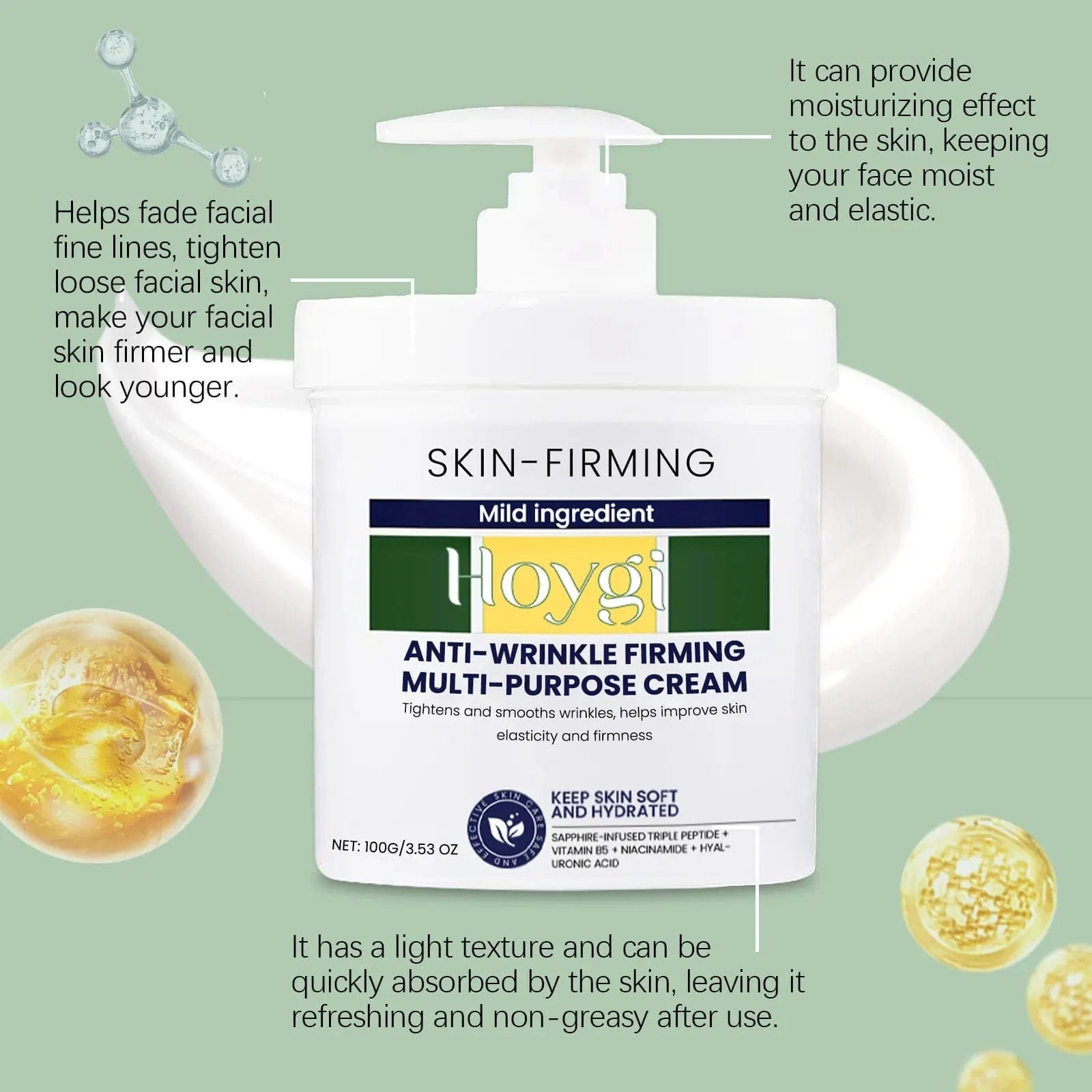 Anti-wrinkle Multi-purpose Cream | Anti Wrinkle Serum Cream Products For Women Anti Aging Lotions Anti-wrinkle Multi-purpose Cream