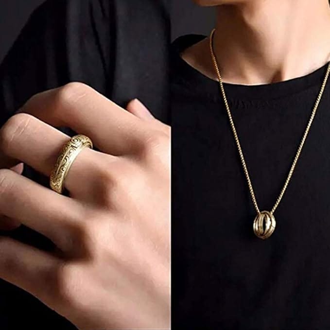 Astronomical Ball Ring | Silver Rings For Women And Men Gold Design Ring For Gents Astronomical Creative Cosmic Ring