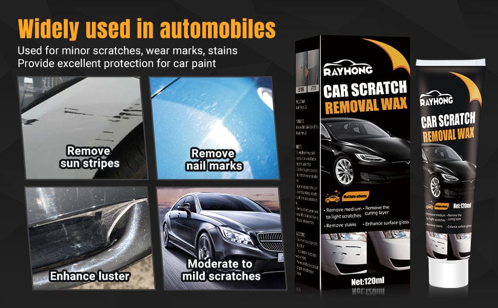 Auroraxy™️ | Car Scratch Remover Repair Vehicle Car Wax Automotive Scratch Fixer Auroraxy™️ Car Scratch Removal Wax (Pack of 2) Zaavio®