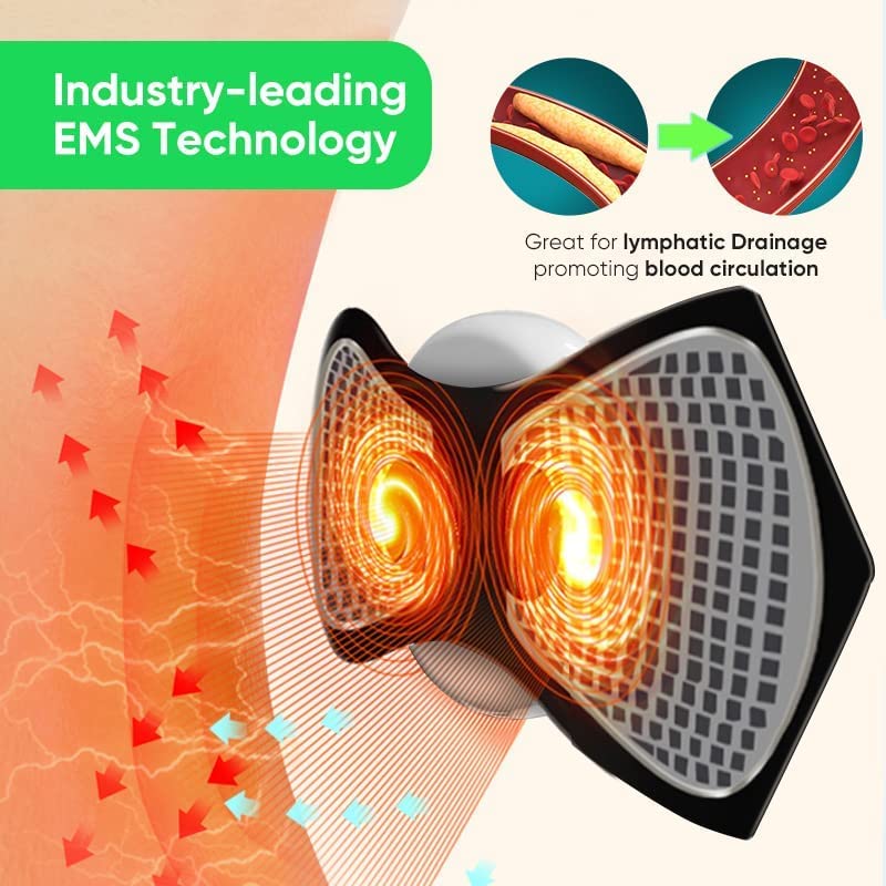 Back Neck Massager for Cervical Pain Back Pain Electric Massager - Neck Cervical Massager Relaxy™️ - Wireless Portable Body Massager Zaavio®
