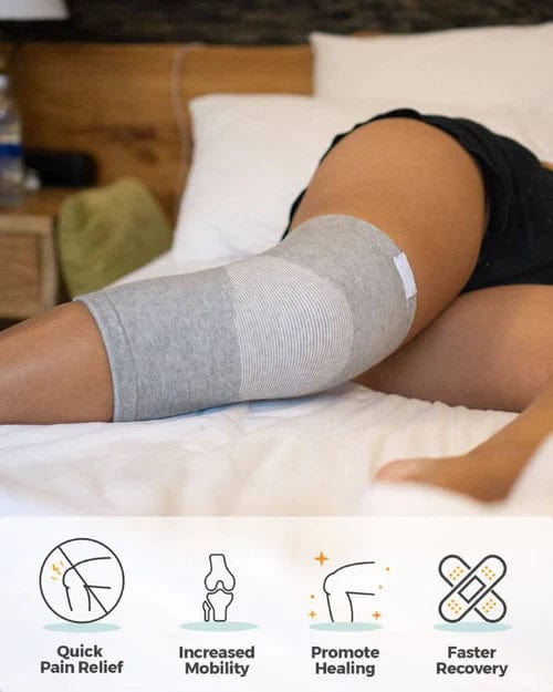 Bamboo Compression Knee Sleeves (Set Of 2) XXL Bamboo Compression Knee Sleeves (Set Of 2)