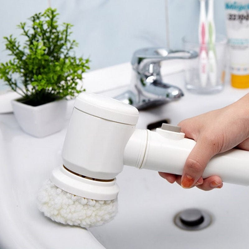 Bathroom Cleaning Brush Electric Scrubber Brush For Bathroom 3-in-1 Electric Cleaning Brush