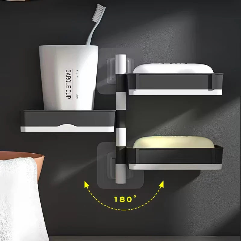 SpinStore 180° Rotating Bathroom Organizer