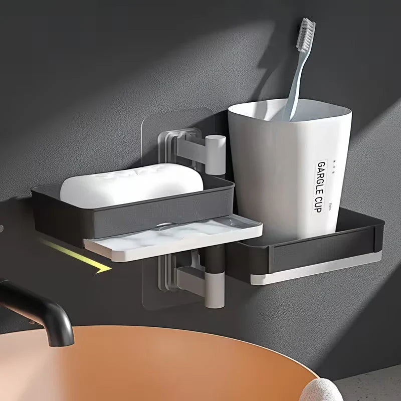 SpinStore 180° Rotating Bathroom Organizer