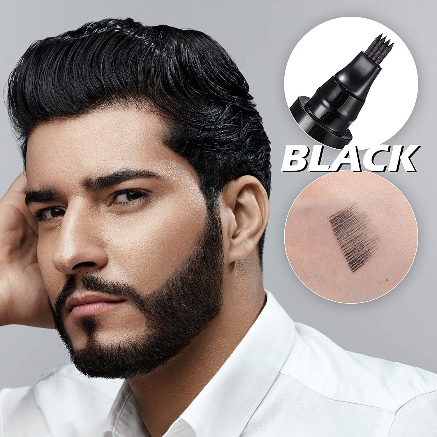 Beard Filler Pen Kit Beard Touch Up Pen Pencil - Beardigo™ Beardigo™ Zaavio®