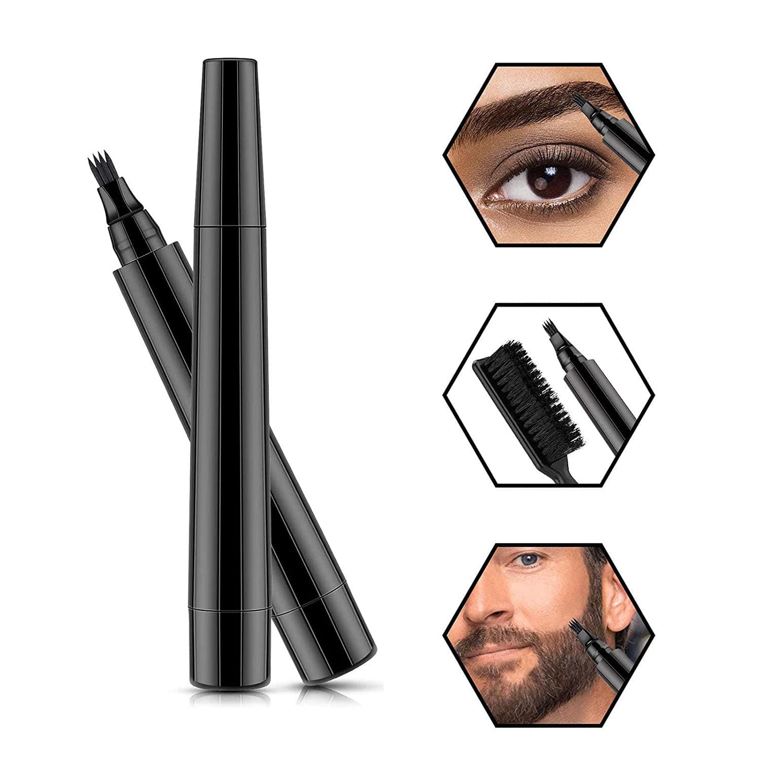 Beard Filler Pen Kit Beard Touch Up Pen Pencil - Beardigo™ Beardigo™ Zaavio®
