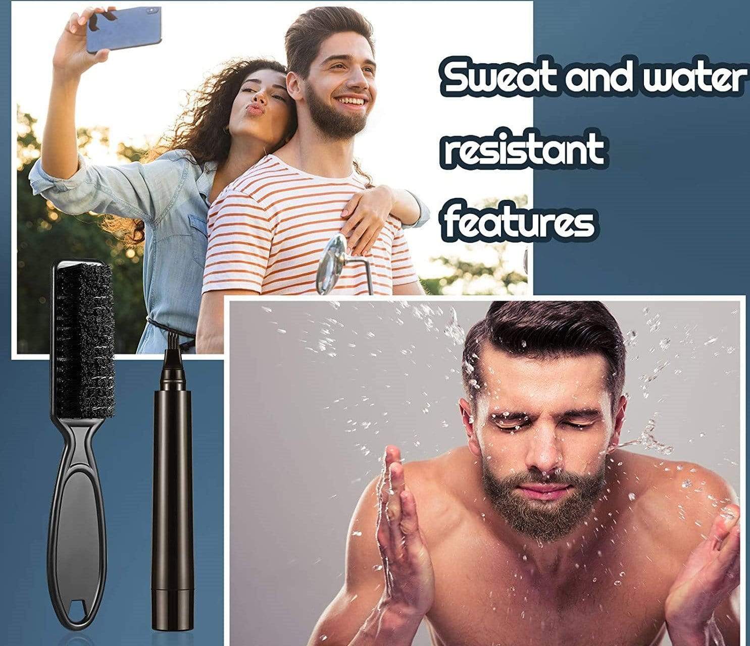 Beard Filler Pen Kit Beard Touch Up Pen Pencil - Beardigo™ Beardigo™ Zaavio®