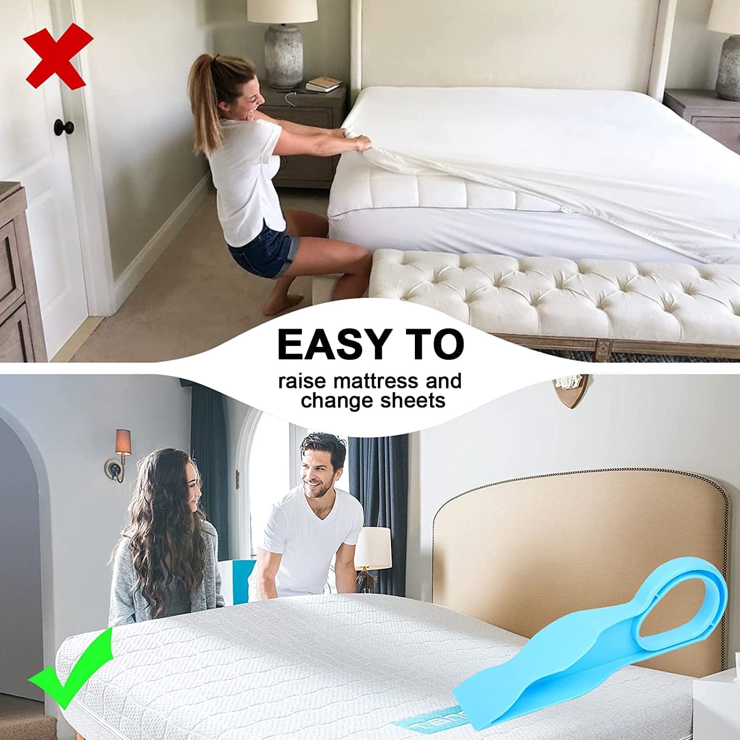 Bed Making Mattress Lifter Tool Bed Sheet Tucking Tool Mattress Lifter Tool