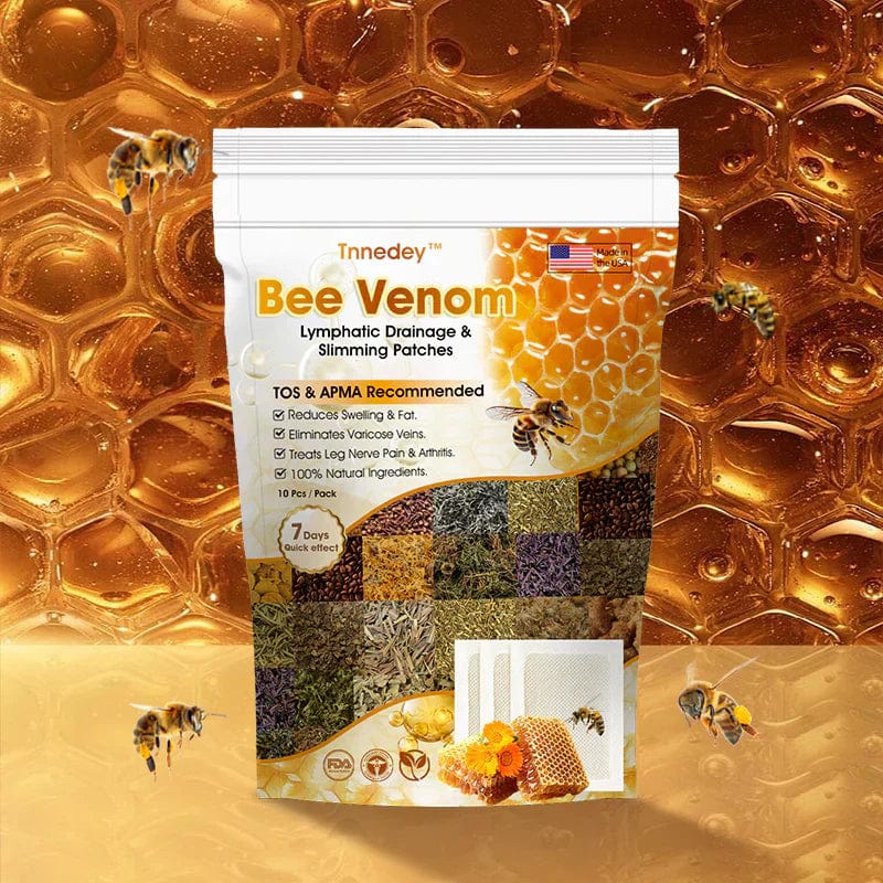 Bee Lymphatic Drainage Foot Patches (Set of 10)🌿👣 Bee Lymphatic Drainage Foot Patches (Set of 10)🌿👣