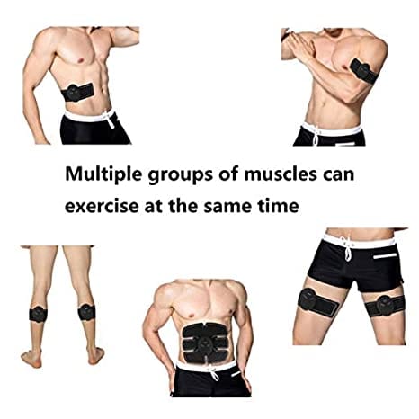 Belt For Abdomen Abdominal Exerciser Fitness Equipment Ab Stimulator Ab Stimulator Belt (Set of 4)