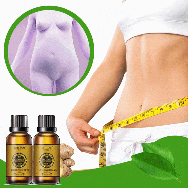 Best Essential Oils Belly Button Oiling Benefits - Belly Drainage Ginger Oil Belly Drainage Ginger Oil (Set of 2)