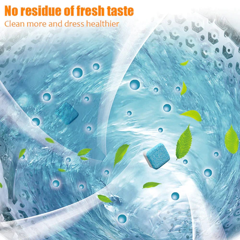 Best Washing Machine Cleaner Tablet Clean Front Load Top - Detoxiko™ (Pack of 10 Tablets) 10 Tablets Washing Machine Deep Cleaning Tablets (Pack of 10 Tablets) Zaavio®