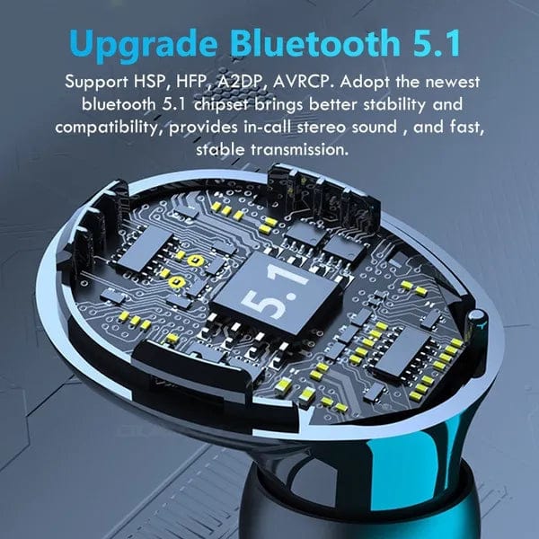 Bluetooth Headphones Wireless Earphones Earbuds Headset - M10 tws Bluetooth Earbuds AqPods™️ Bluetooth Earbuds Zaavio®