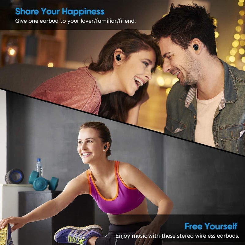 Bluetooth Headphones Wireless Earphones Earbuds Headset - M10 tws Bluetooth Earbuds Bluetooth Earbuds