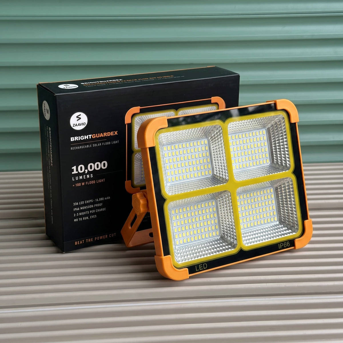 BrightGuardex | Led Solar Outdoor Flood Streets Rechargable Light Lamp Outdoor Home Decor & Lighting BrightGuardex Rechargeable Solar Flood Light