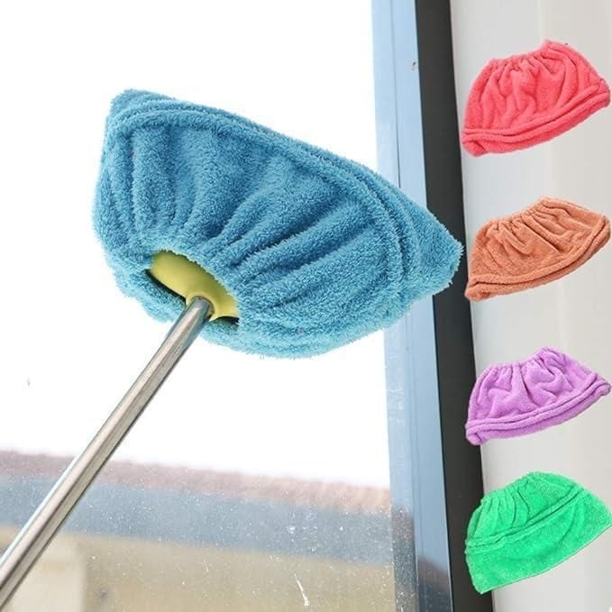 Broom Covered Dust Mop (Set of 2) | Cleaning Mop Dust Dry Floor Duster Home Clean Broom Broom Covered Dust Mop (Set of 2)