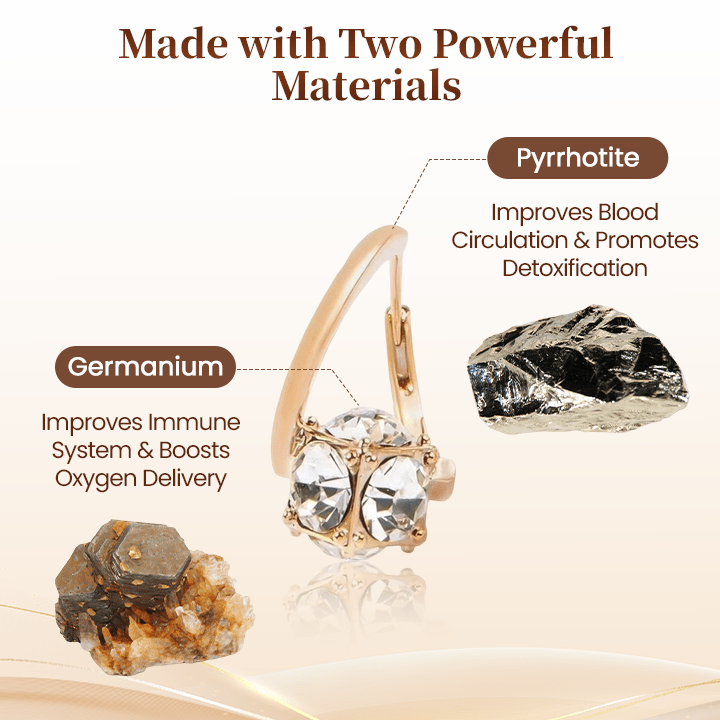 Burnetixio™ | Body Detox Water Weight Loss Detox Earrings Burnetixio™ Germanium Detox Earrings Zaavio®