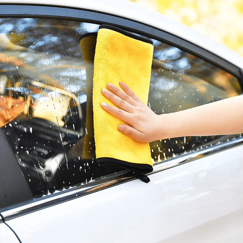 Car Microfiber Cleaning Cloth Glass Window Microfiber Towel Microfiber Cleaning Cloth