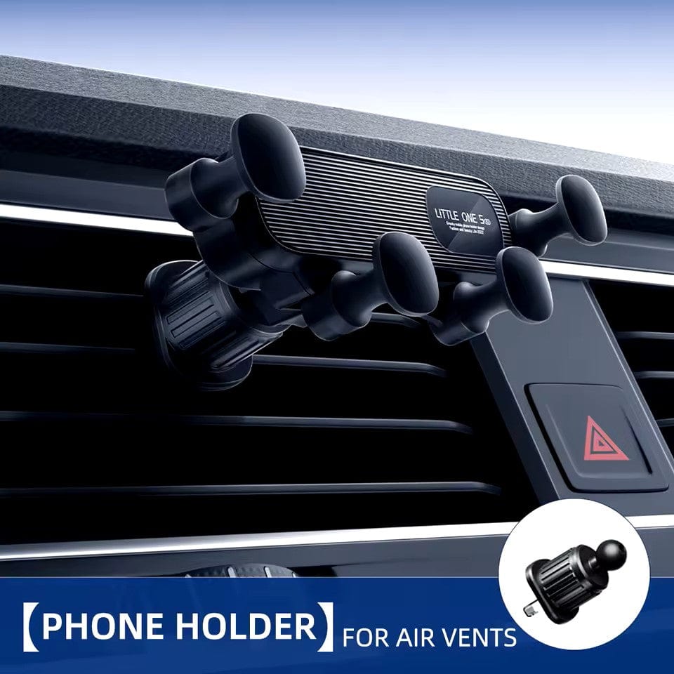 Car Phone Holder | Car Mobile Holder Phone Stand Car Mount Stand Auto-Locking Car Phone Holder