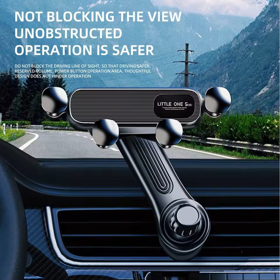 Car Phone Holder | Car Mobile Holder Phone Stand Car Mount Stand Auto-Locking Car Phone Holder