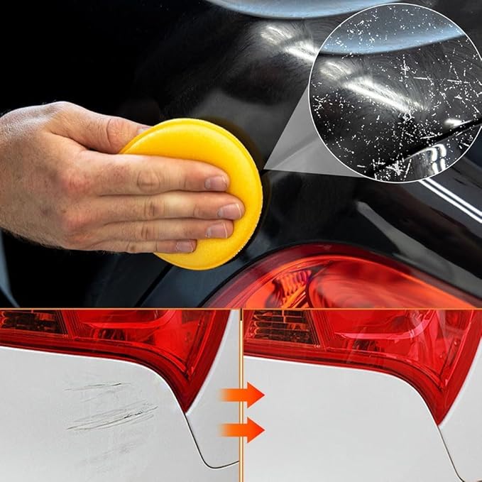 Car Scratch Remover - Set of 2 | Repair Vehicle Car Wax Automotive Scratch Fixer Car Scratch Removal - (Set of 2)